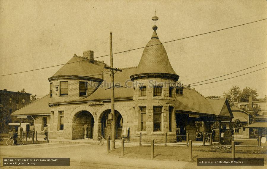 Postcard: Somerville station